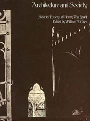 Tapa de Architecture and Society
            
                Belknap Press