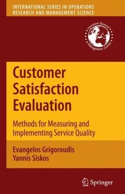 Tapa de Customer Satisfaction Evaluation Methods For Measuring And Implementing Service Quality