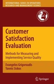 Tapa de Customer Satisfaction Evaluation Methods For Measuring And Implementing Service Quality