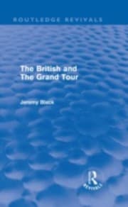Tapa de The British And The Grand Tour