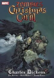 Tapa de A Zombies Christmas Carol In Sequential Art Being An Undead Story Of Christmas