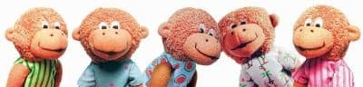 Tapa de Five Little Monkeys Finger Puppets