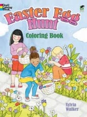 Tapa de Easter Egg Hunt Coloring Book