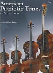 Tapa de American Patriotic Tunes For String Ensemble Viola