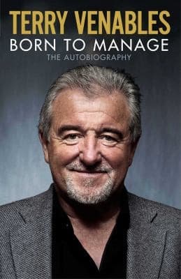 Tapa de Terry Venables Autobiography