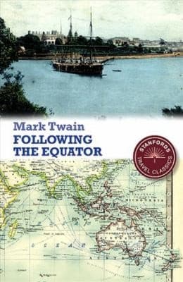 Tapa de Following The Equator Mark Twain