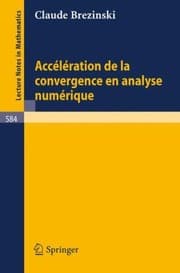 Tapa de Acclration De La Convergence En Analyse Numrique