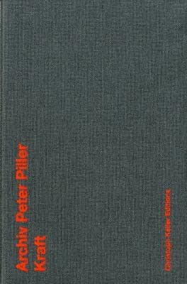 Tapa de Archiv Peter Piller Kraft