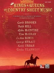 Tapa de Kings Queens Of Country Sheet Music The Biggest Hits From Countrys Top Artists