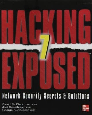 Tapa de Hacking Exposed 7 Network Security Secrets Solutions