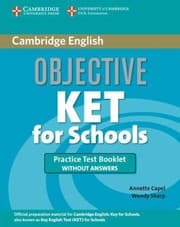 Tapa de Objective Ket For Schools