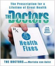 Tapa de The Doctors 5minute Health Fixes The Prescription For A Lifetime Of Great Health