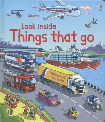 Tapa de Look Inside Things That Go