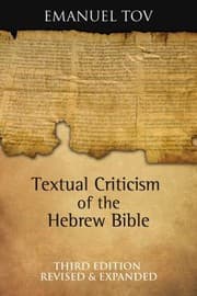 Tapa de Textual Criticism Of The Hebrew Bible