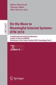 Tapa de On The Move To Meaningful Internet Systems Otm 2010