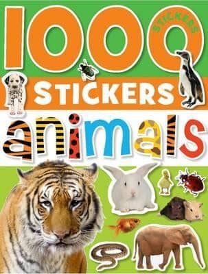 Tapa de 1000 Stickers Animals