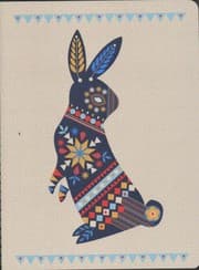 Tapa de Beci Orpin Journal Folk Rabbit