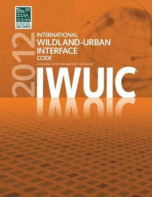 Tapa de 2012 International Wildlandurban Interface Code