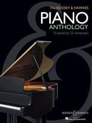 Tapa de The Boosey Hawkes Piano Anthology 33 Pieces By 23 Composers