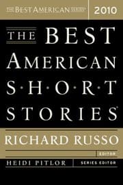 Tapa de The Best American Short Stories 2010 Selected From Us And Canadian Magazines
