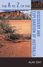 Tapa de The A To Z Of The Discovery And Exploration Of Australia