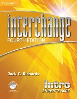 Tapa de Interchange Intro Students Book