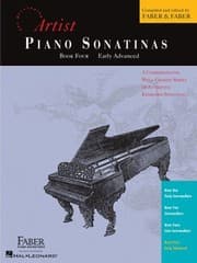 Tapa de Artist Piano Sonatinas Book Four Early Advanced