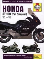 Tapa de Honda St1100 Pan European Service Repair Manual 19902002