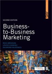 Tapa de Businesstobusiness Marketing