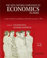 Tapa de The New Oxford Companion To Economics In India