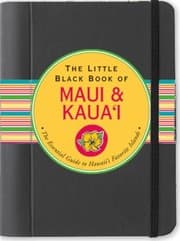 Tapa de The Little Black Book Of Maui Kauai The Essential Guide To Hawaiis Favorite Islands
