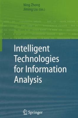 Tapa de Intelligent Technologies For Information Analysis