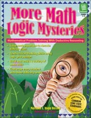 Tapa de More Math Logic Mysteries Mathematical Problem Solving With Deductive Reasoning
