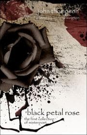 Tapa de black petal rose