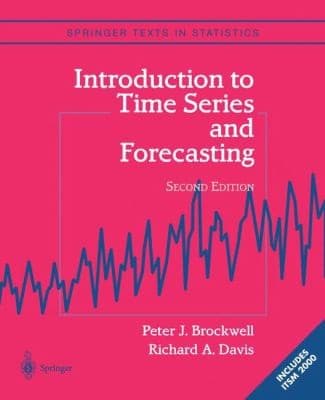 Tapa de Introduction To Time Series And Forecasting