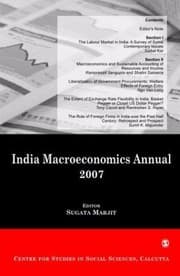 Tapa de India Macroeconomics Annual 2007