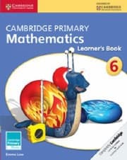 Tapa de Cambridge Primary Mathematics Stage 6 Learners Book
