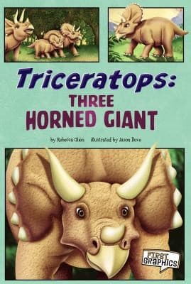 Tapa de Triceratops Threehorned Giant