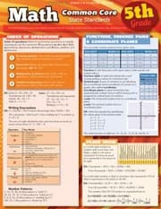 Tapa de Math Common Core State Standards 5th Grade