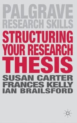 Tapa de Structuring Your Research Thesis