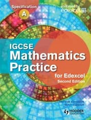 Tapa de Igcse Mathematics Practice For Edexcel