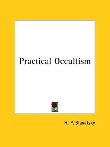 Tapa de Practical Occultism