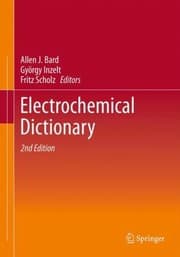 Tapa de Electrochemical Dictionary
