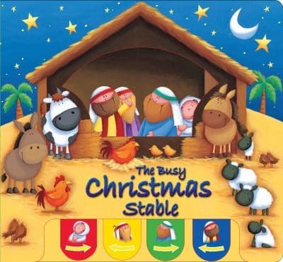 Tapa de The Busy Christmas Stable