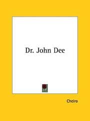 Tapa de Dr. John Dee