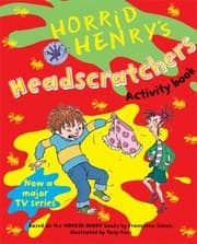 Tapa de Horrid Henrys Headscratchers Activity Book