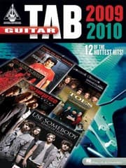 Tapa de Guitar Tab 20092010 12 Of The Hottest Hits