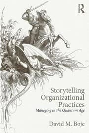 Tapa de Storytelling Organizational Practices Managing In The Quantum Age