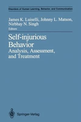 Tapa de Selfinjurious Behavior Analysis Assessment And Treatment