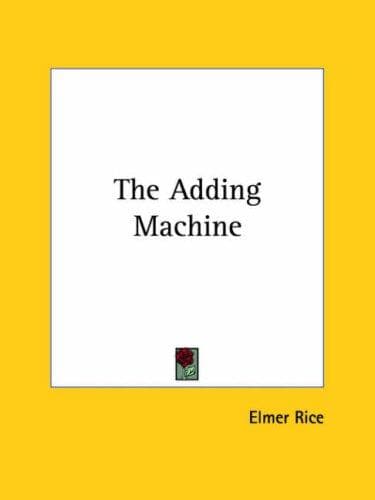 Tapa de The Adding Machine